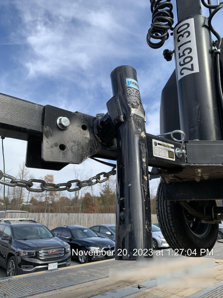 2022 Allmand NLV3GR (4) LED Light Fixture 350W, 23' Vertical Mast, 3kW Prime, Towable, ES Decals, T3