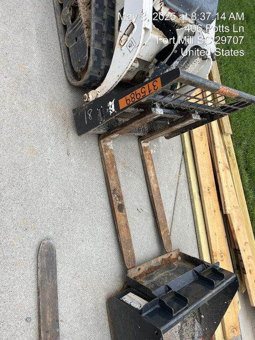 2023 BOBCAT 36" Mini Skid Steer Fork Carriage - Bobcat