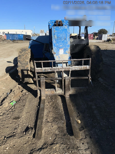 2018 Genie GTH-844 Genie GTH-844D w/Open ROPS, FF Tires, Work Light/Beacon, 60" Carriage and Forks