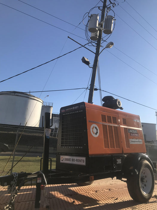 2021 Lincoln Electric Vantage 549X Ready Pak 3, ORANGE (includes trailer, cable rack, fender light kit)