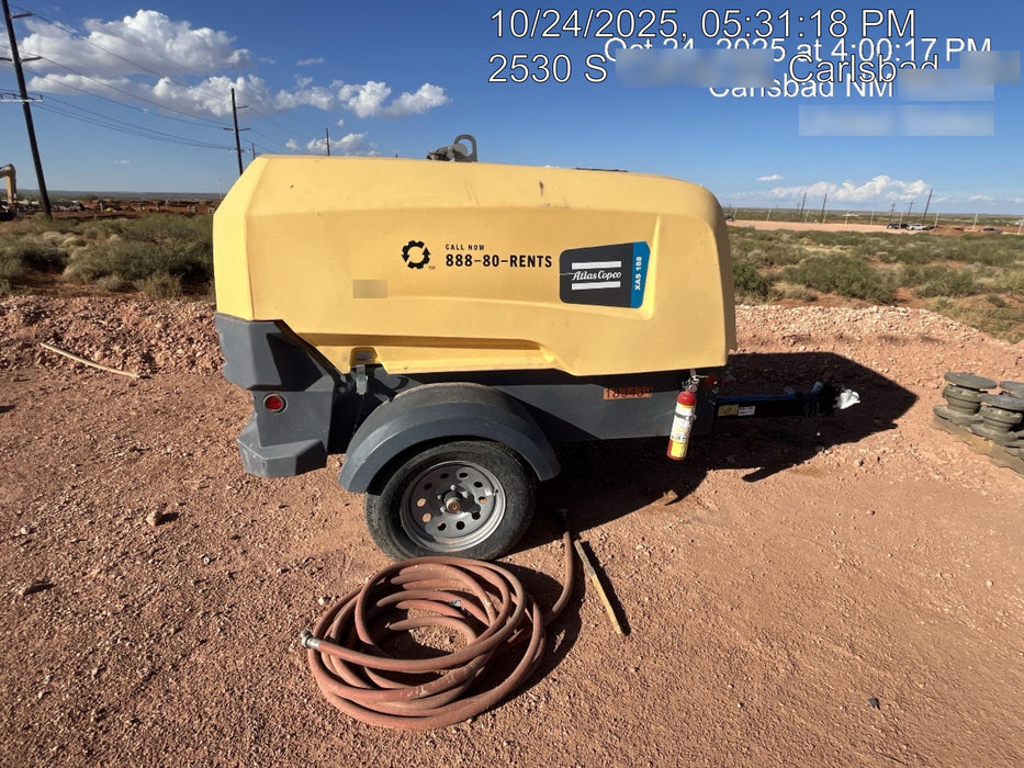 2021 ATLAS COPCO XAS188 CWK