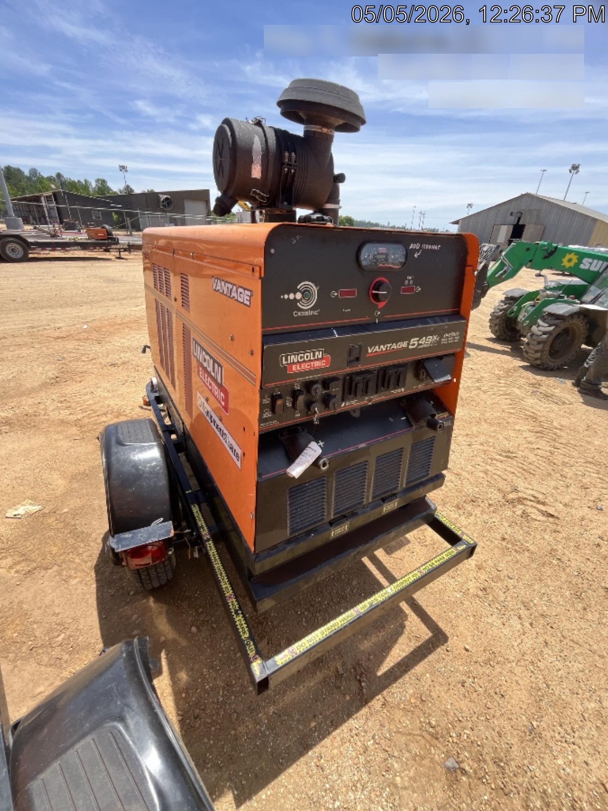 2021 Lincoln Electric Vantage 549X VANTAGE 549X READY-PAK 3 (EQUIPMENTSHARE)
