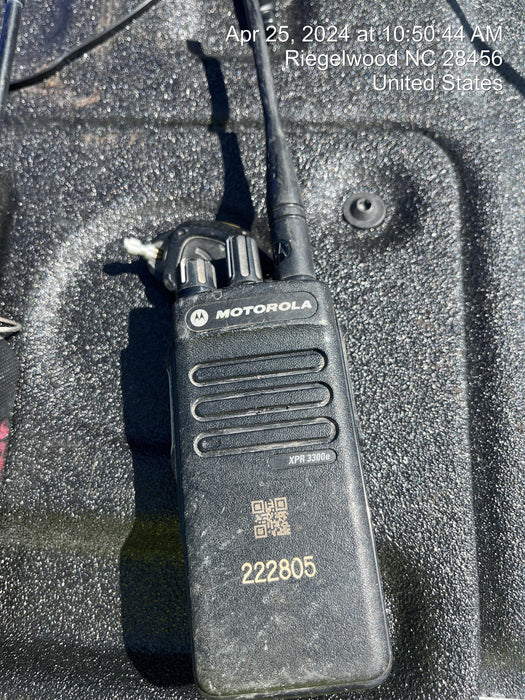 2022 MOTOROLA XPR3300E