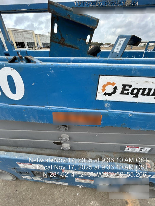 2018 Genie GS-1930 Genie GS-1930 Scissor Lift w/Standard Options