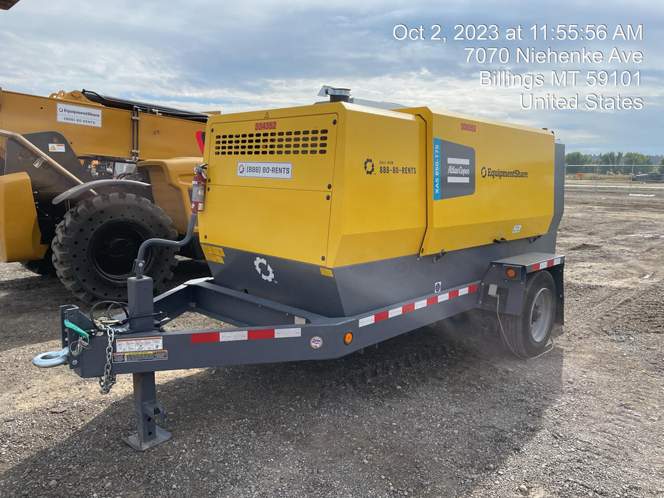 2023 ATLAS COPCO XAS 850