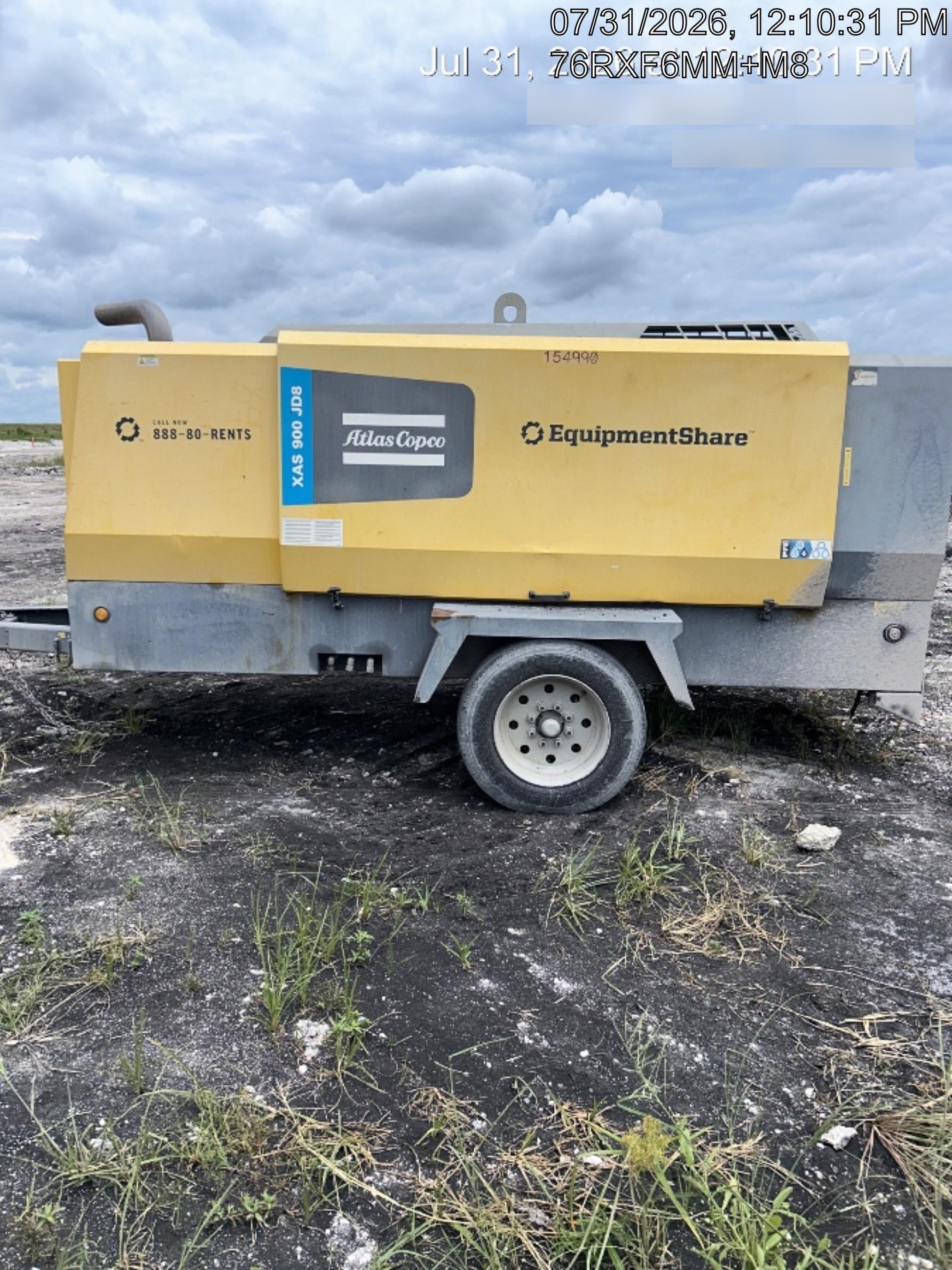 2021 ATLAS COPCO XAS 900
