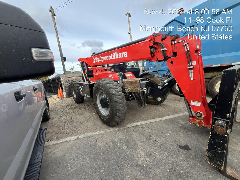 2021 Manitou MTA10055 120Hp Dsl, Cab/Heat/Air,FF Tires, LED WL, Bcn, L Hook