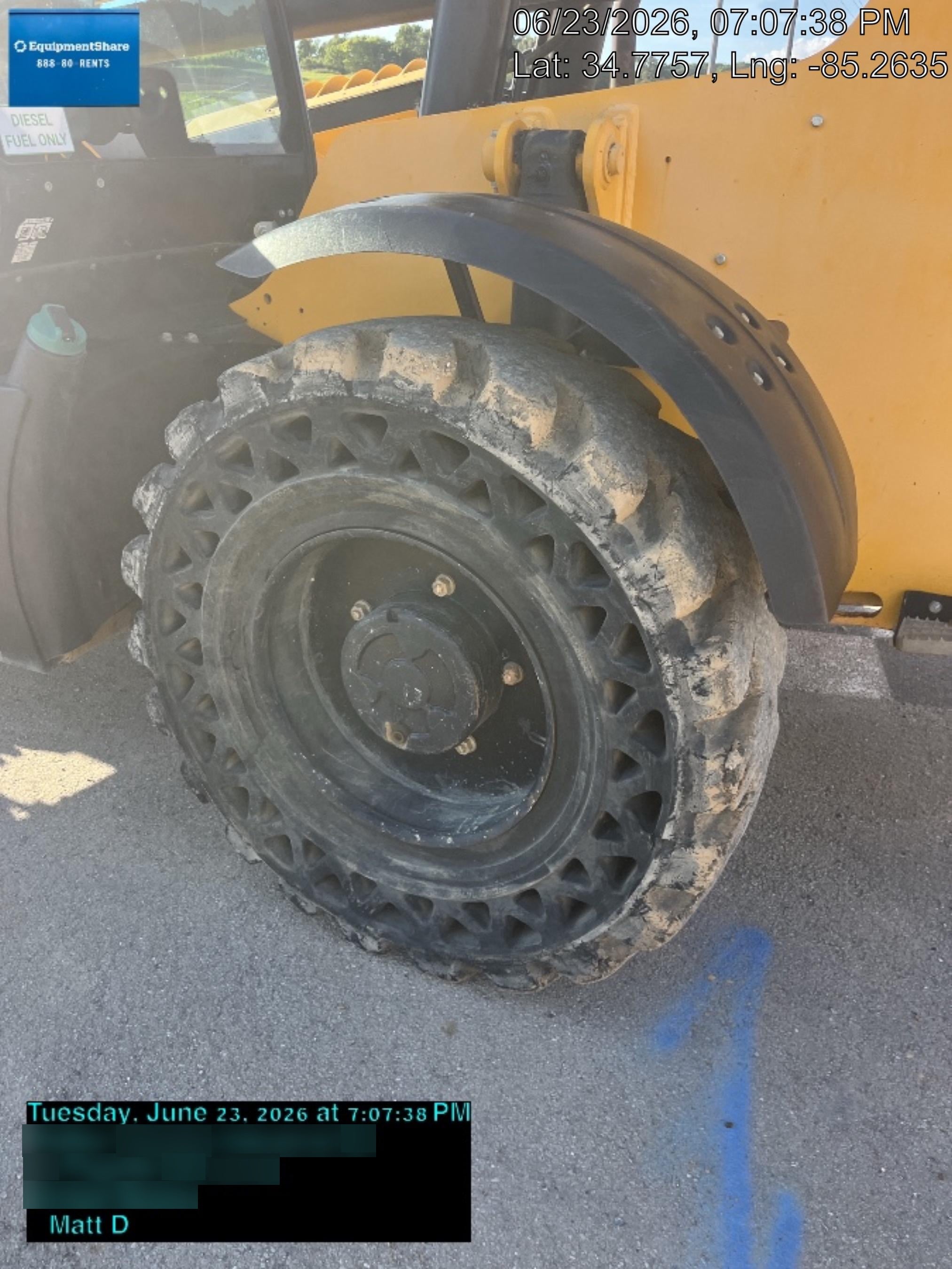 2019 JCB 510-56 Canopy, 74 HP, Solid Tires, STD Worklight, Beacon, Aux Hydraulics, Lifting Eye, Back up Alarm w/66" Carriage/60" Forks