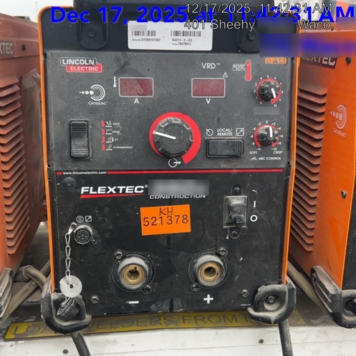 2025 LINCOLN ELECTRIC FLEXTEC 350X