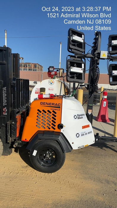 2023 Generac MLT2 Diesel, Flex Switch 120V Input, Powerzone Controller, (4) 320W LED Lights, 4kW Generator, 39.9 Gal Fuel Tank, 2" Ball, T3
