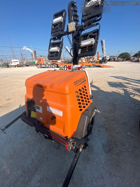 2025 Generac MLTS-4 Diesel, Mitsubishi L2E, 7.1 hp @1800 rpm, Flex Switch 120V Input, Powerzone Controller, (4) 320W LED Lights, 4kW Generator, 39.9 Gal Fuel Tank, 2" Ball