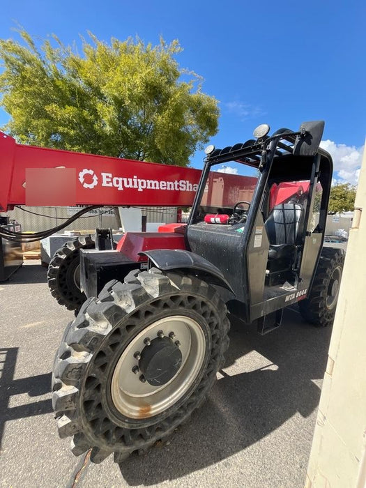 2019 Manitou MTA8044 74hp T4F, Open ROPS, Cab and Boom LED work lights, Auxiliary Hydraulics, Solid Tires, Amber strobe, Lift Hook 66" Carriage, 60" Forks