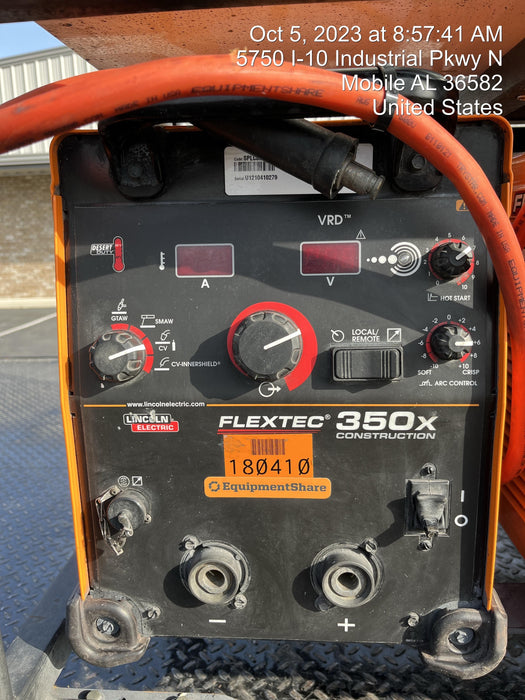 2021 LINCOLN ELECTRIC FLEXTEC 350X