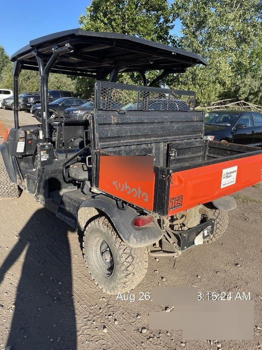 2021 Kubota RTV-X1140W-H Plastic Canopy, Windshield Acrylic Clear, LED Strobe Light, Wire Harness Kit, Back up Alarm