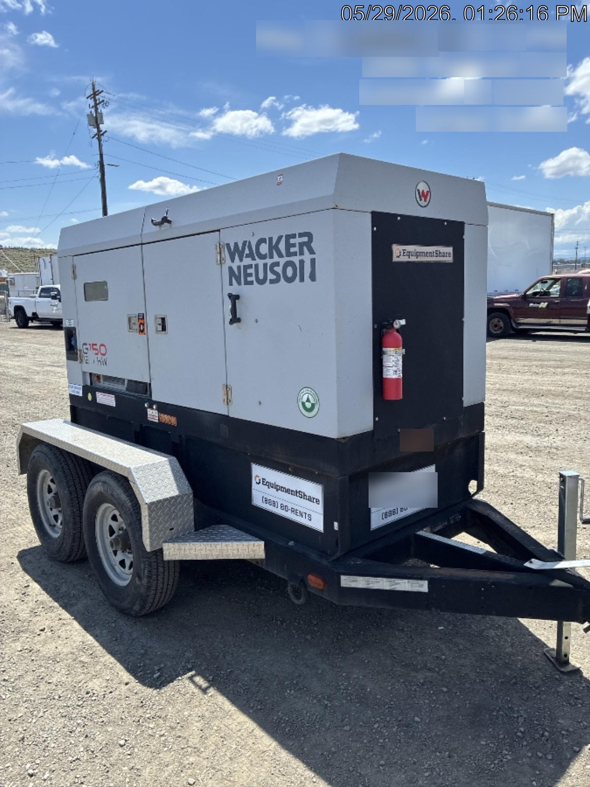 2019 WACKER NEUSON G150