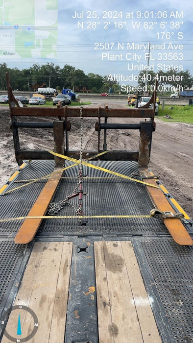 2019 WERK-BRAU 96" Loader Fork Carriage - Werk-Brau