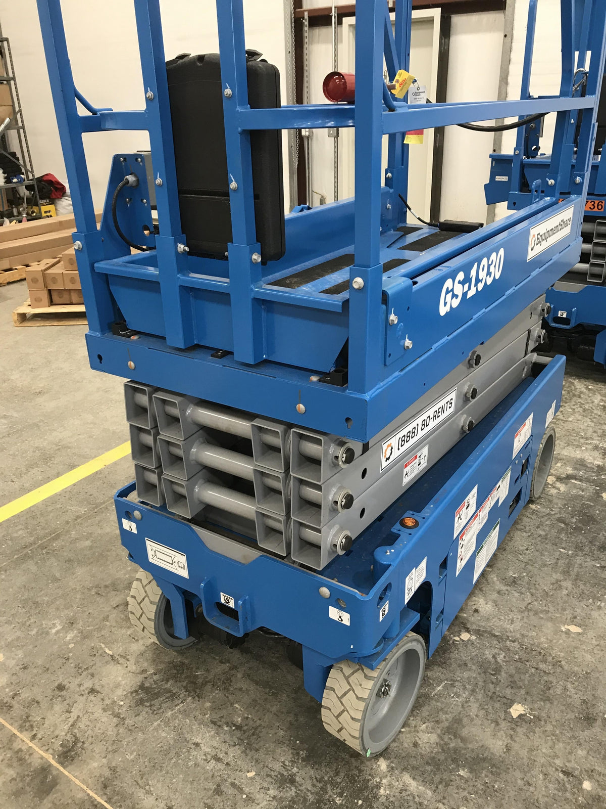 2020 Genie GS-1930 Fixed rails with chain entry gate - Pre A92.20