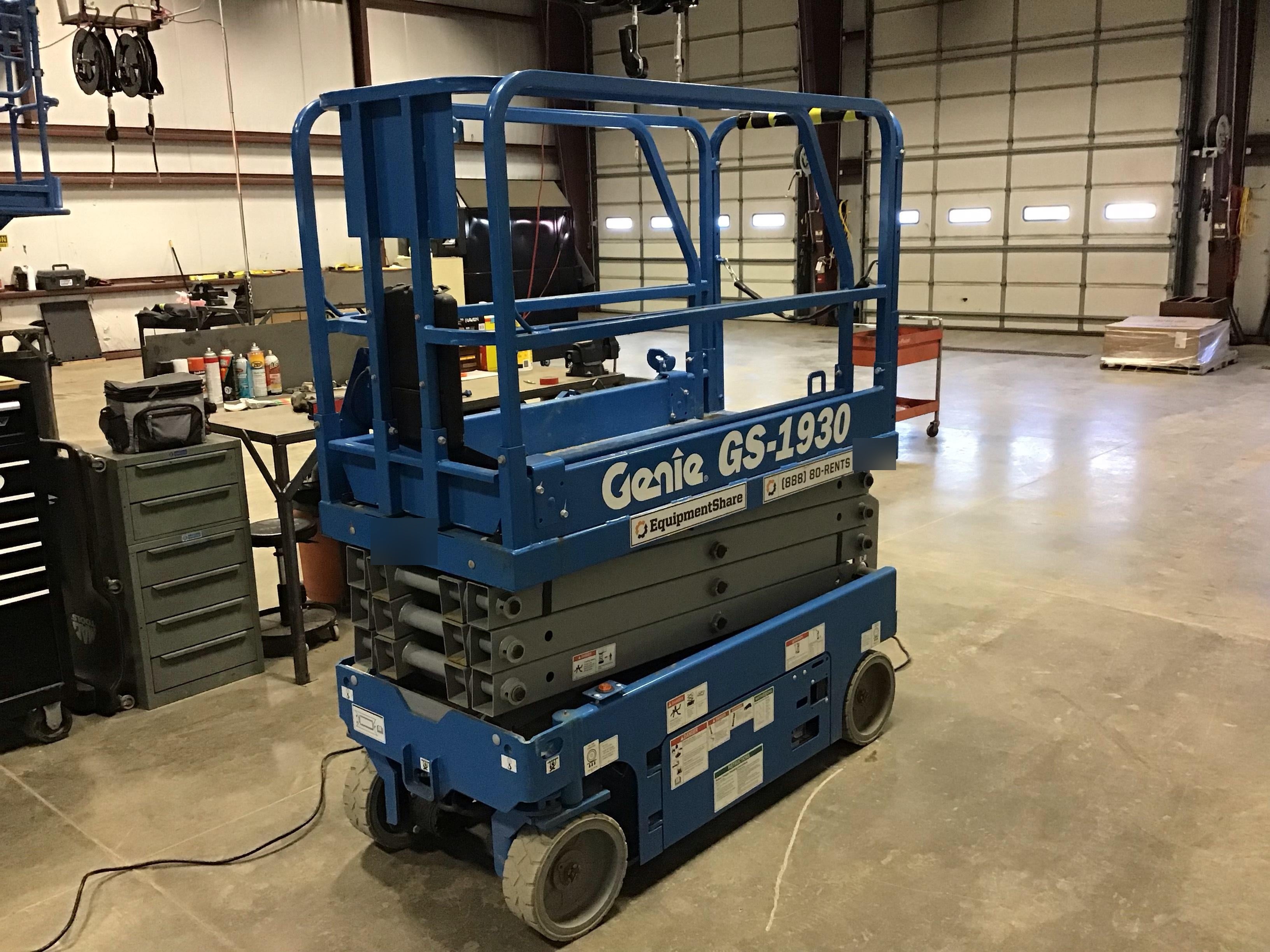 2018 Genie GS-1930 Genie GS-1930 w/Fixed Rail, Chain Entry