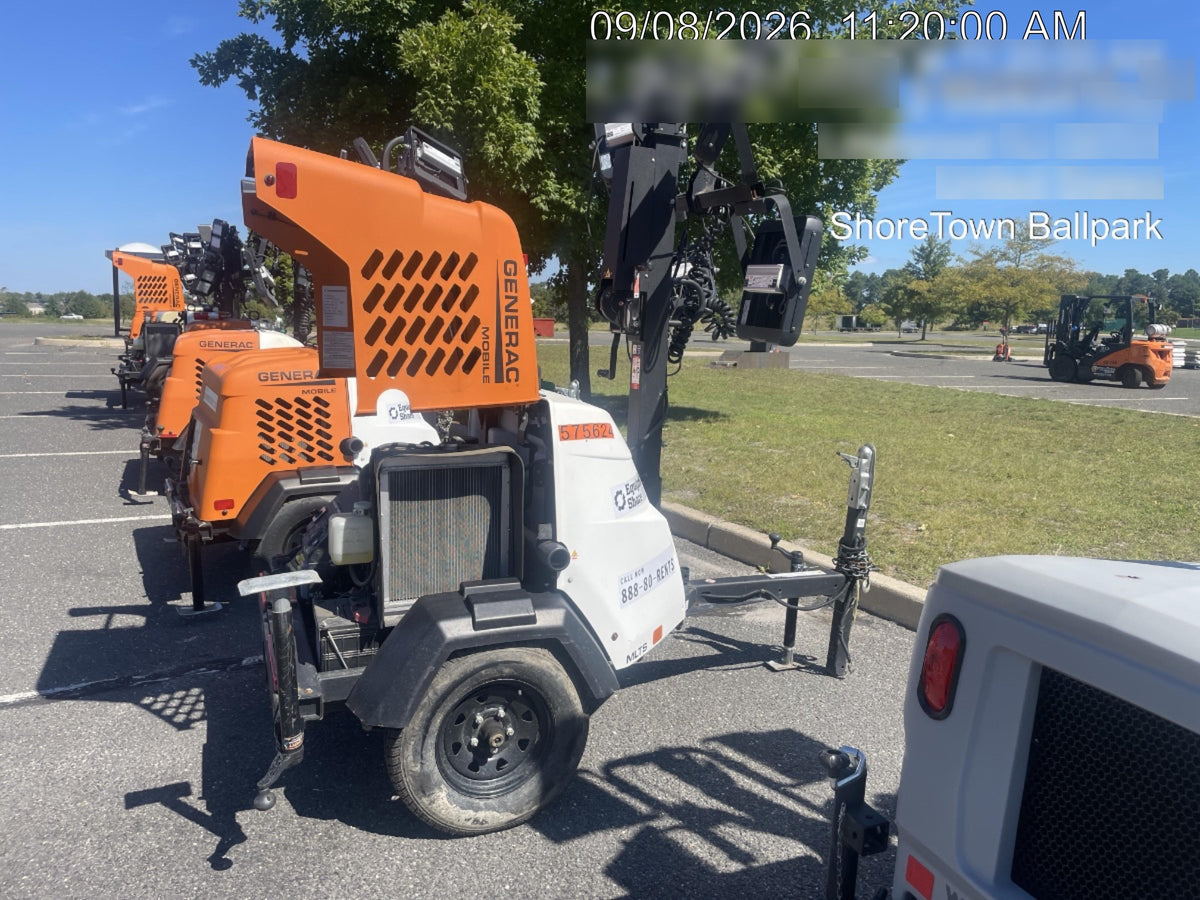 2023 Generac MLT2 Diesel, Flex Switch 120V Input, Powerzone Controller, (4) 320W LED Lights, 4kW Generator, 39.9 Gal Fuel Tank, 2" Ball, T3