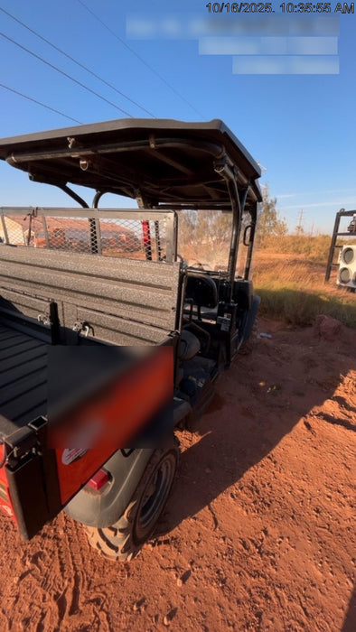 2022 Kubota RTV-X1140W-H Plastic Canopy, Windshield Acrylic Clear, LED Strobe Light, Wire Harness Kit, Back up Alarm