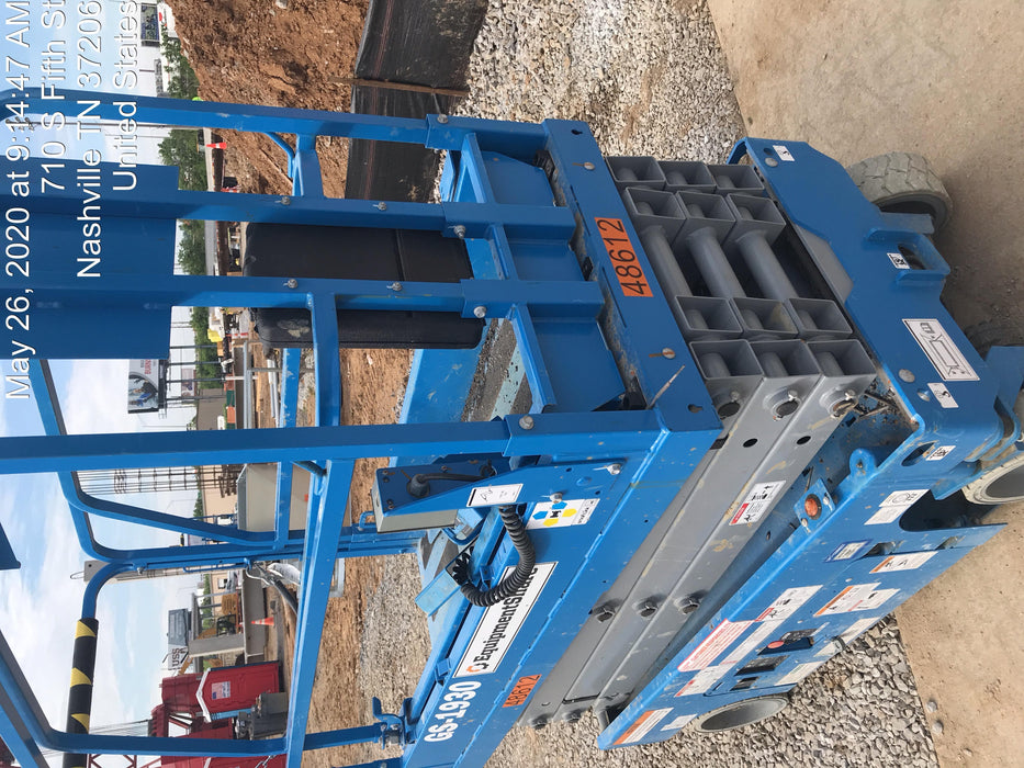 2019 Genie GS-1930 Fixed Rails with Chain Entry