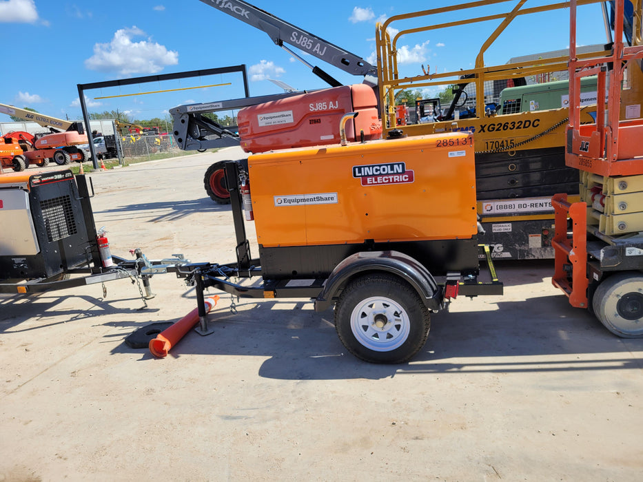 2022 Lincoln Electric LE400 Kubota V1505, Trlr, Cable Rack, Light Kit, ES Decals, T3