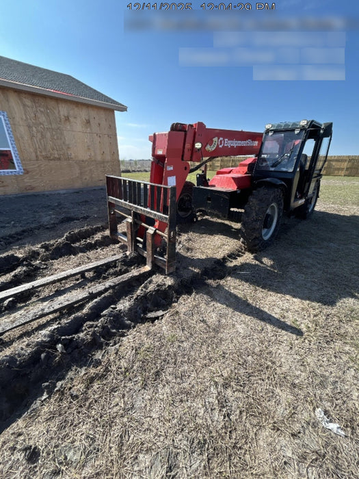2020 Manitou MTA8044 74hp T4F, Cab/Heat/Air, Cab and Boom LED work lights, Auxiliary Hydraulics, Solid Tires, Amber strobe, Lift Hook w/66" Carriage, 60" Forks
