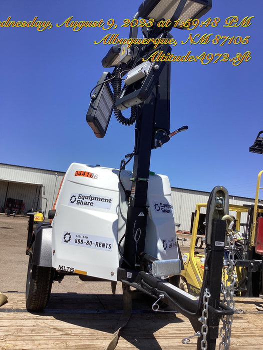 2023 Generac MLT2 Diesel, Flex Switch 120V Input, Powerzone Controller, (4) 320W LED Lights, 4kW Generator, 39.9 Gal Fuel Tank, 2" Ball, T3