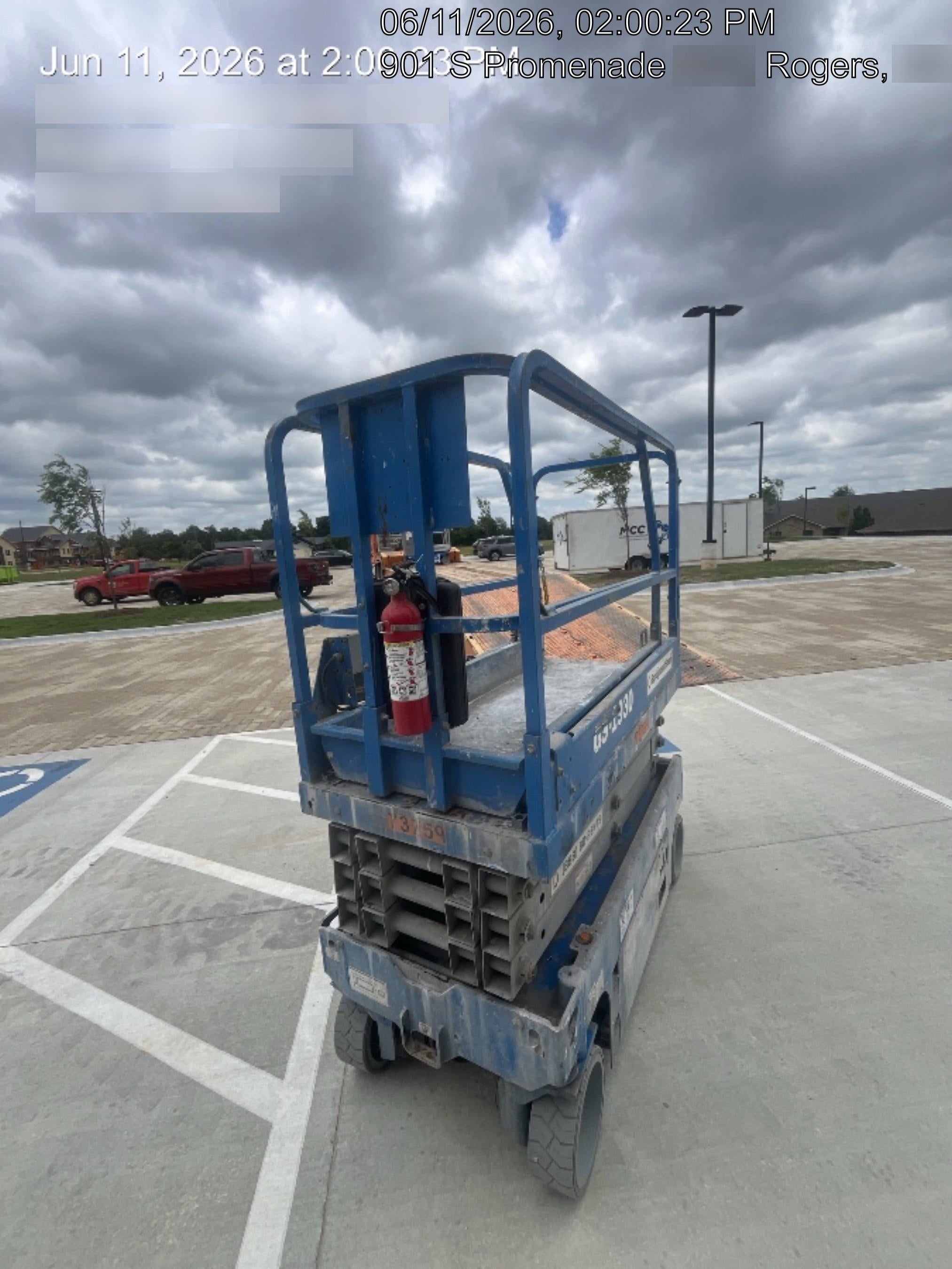 2020 Genie GS-1930 Fixed rails with chain entry gate - Pre A92.20