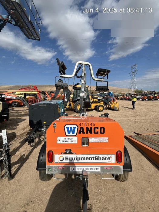 2024 Wanco WLTT-4MM4K Diesel, Deep Sea Controller, Shore Power Plug, Auto Start, (4) 350W LED Floodlights, 4kW Generator, 60 Gal Fuel Tank, 2" Ball, T3