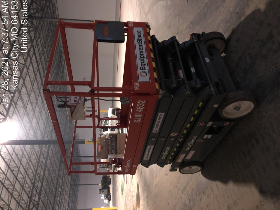 2018 Skyjack SJIII-4632 Standard Rental Specs