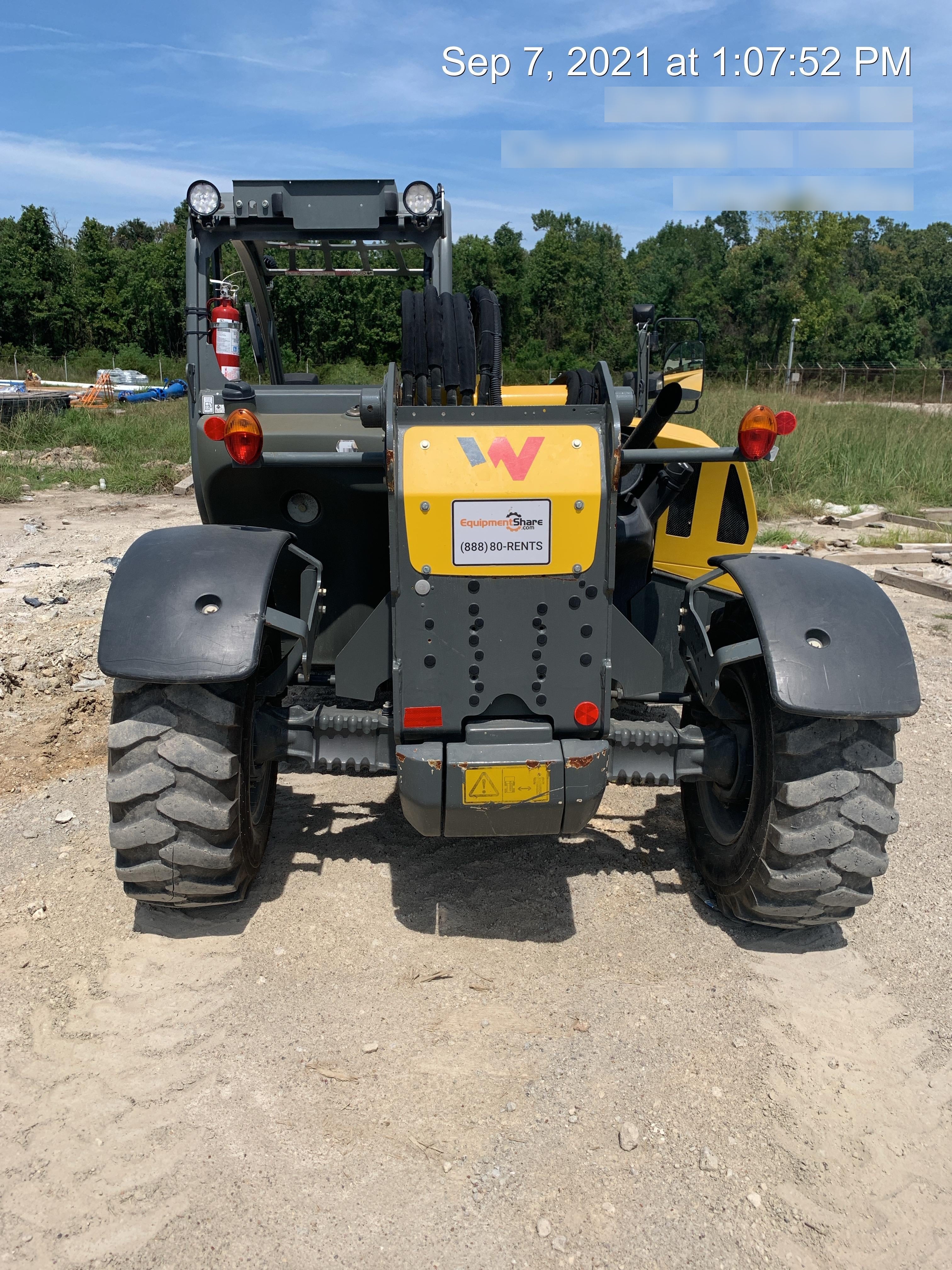 2018 WACKER NEUSON TH627