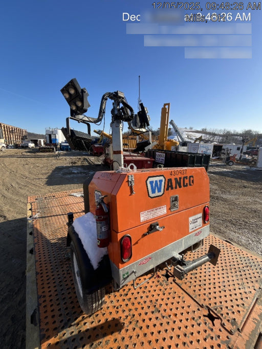 2024 Wanco WLTT-4MM4K Diesel, Deep Sea Controller, Shore Power Plug, Auto Start, (4) 350W LED Floodlights, 4kW Generator, 60 Gal Fuel Tank, 2" Ball, T3