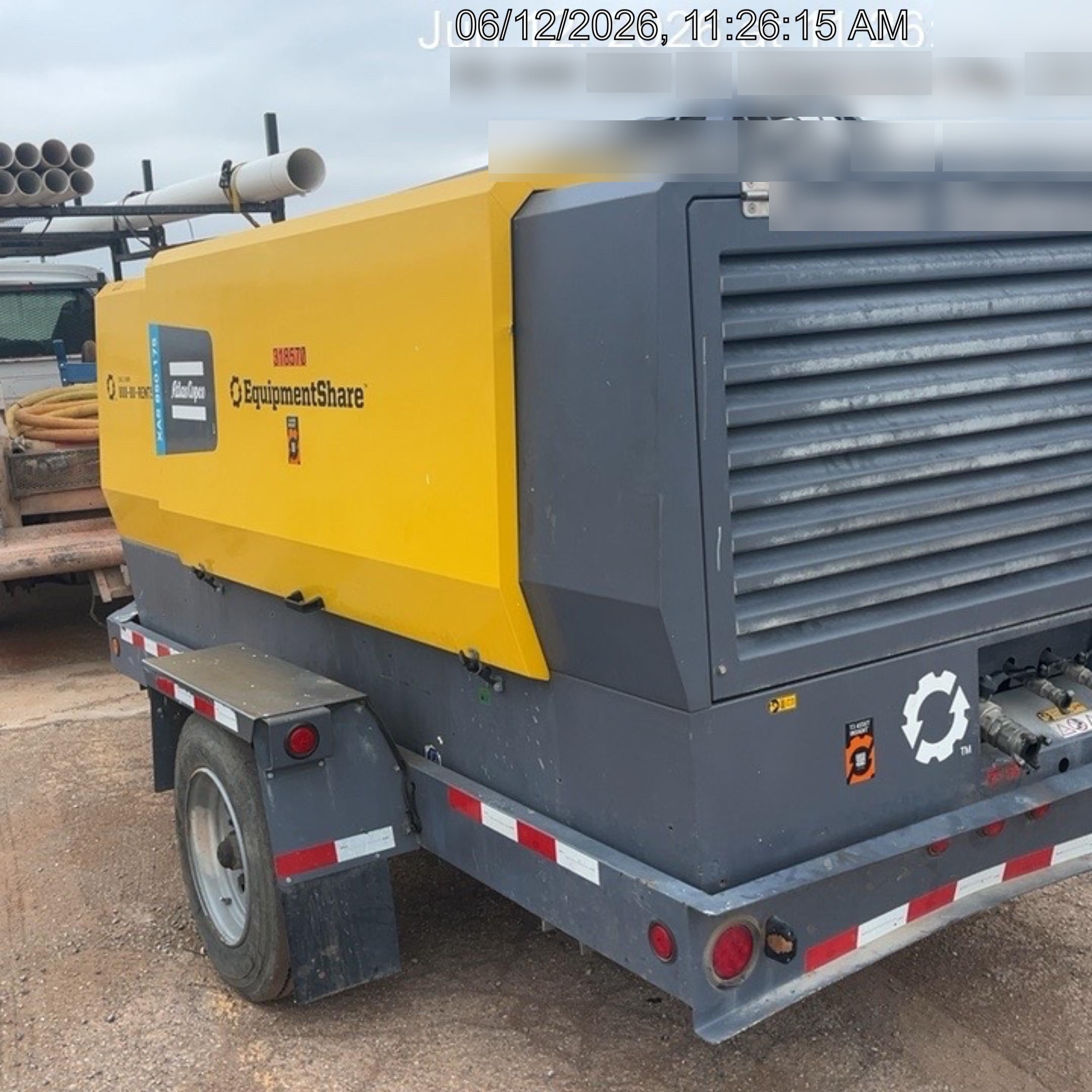 2023 ATLAS COPCO XAS 850