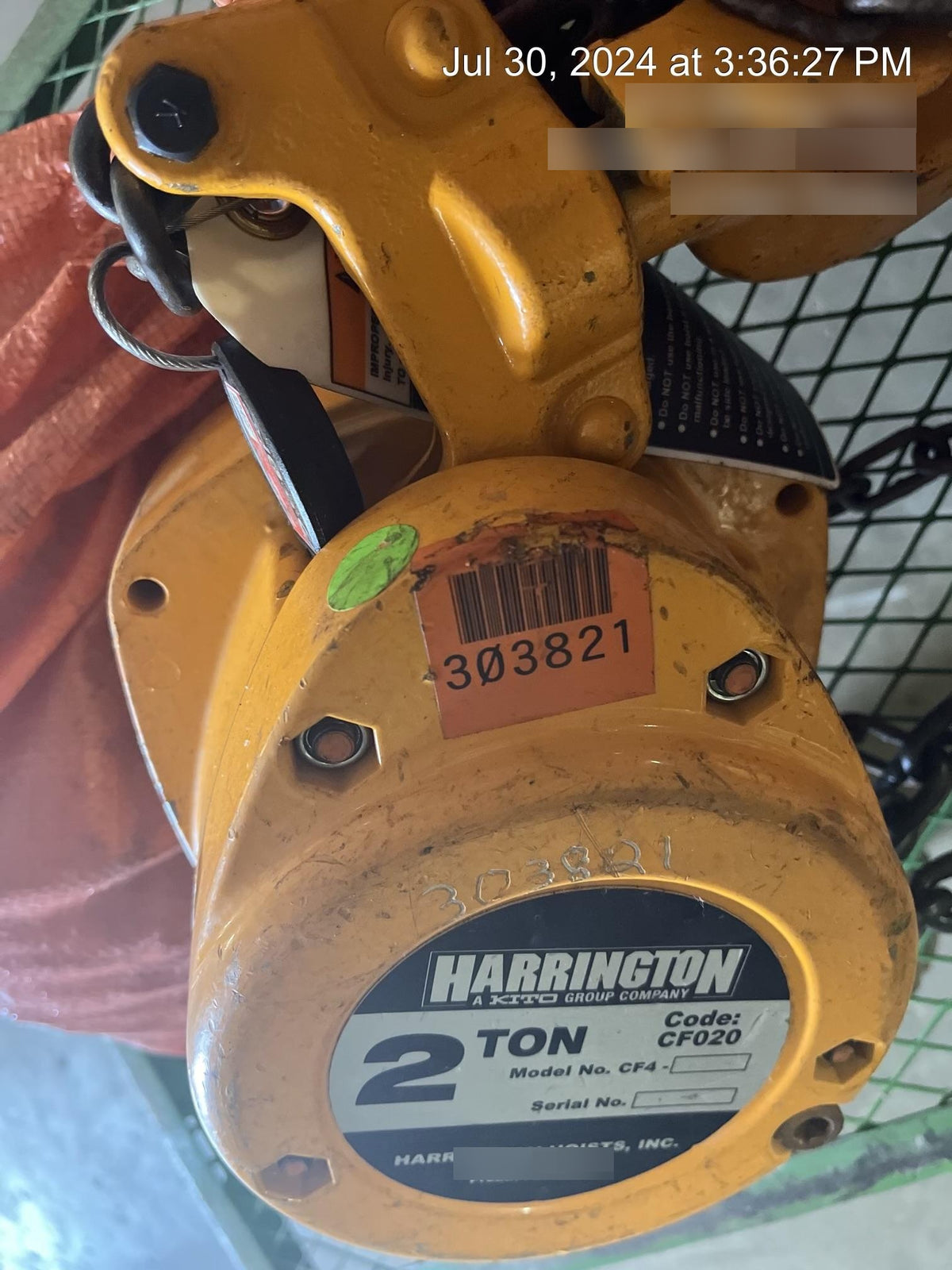 2023 HARRINGTON CF020-20