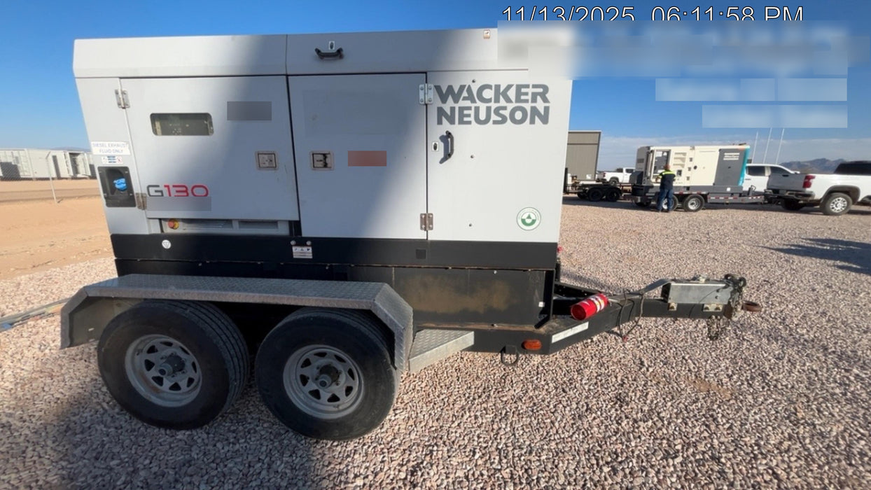 2019 WACKER NEUSON G130