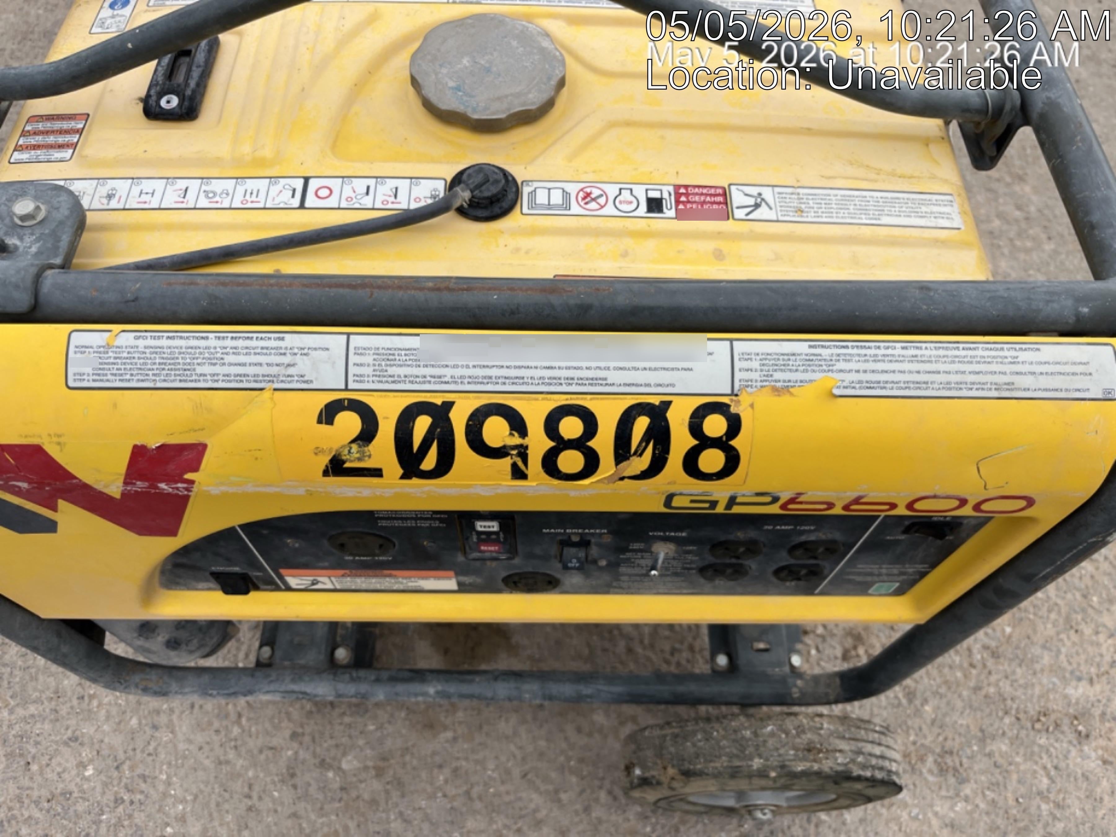 2022 WACKER NEUSON GP6600A