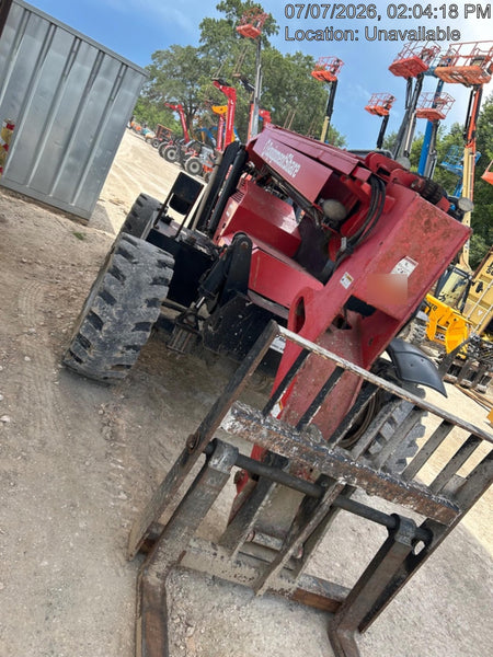 2019 Manitou MTA6034 Canopy, LED Work Lights, Solid Tires, Beacon, Auxiliary Hydraulics 48" Carriage and 48" Forks