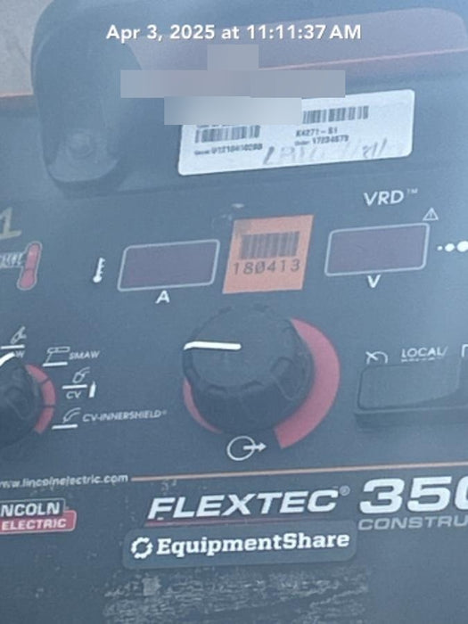 2021 LINCOLN ELECTRIC FLEXTEC 350X