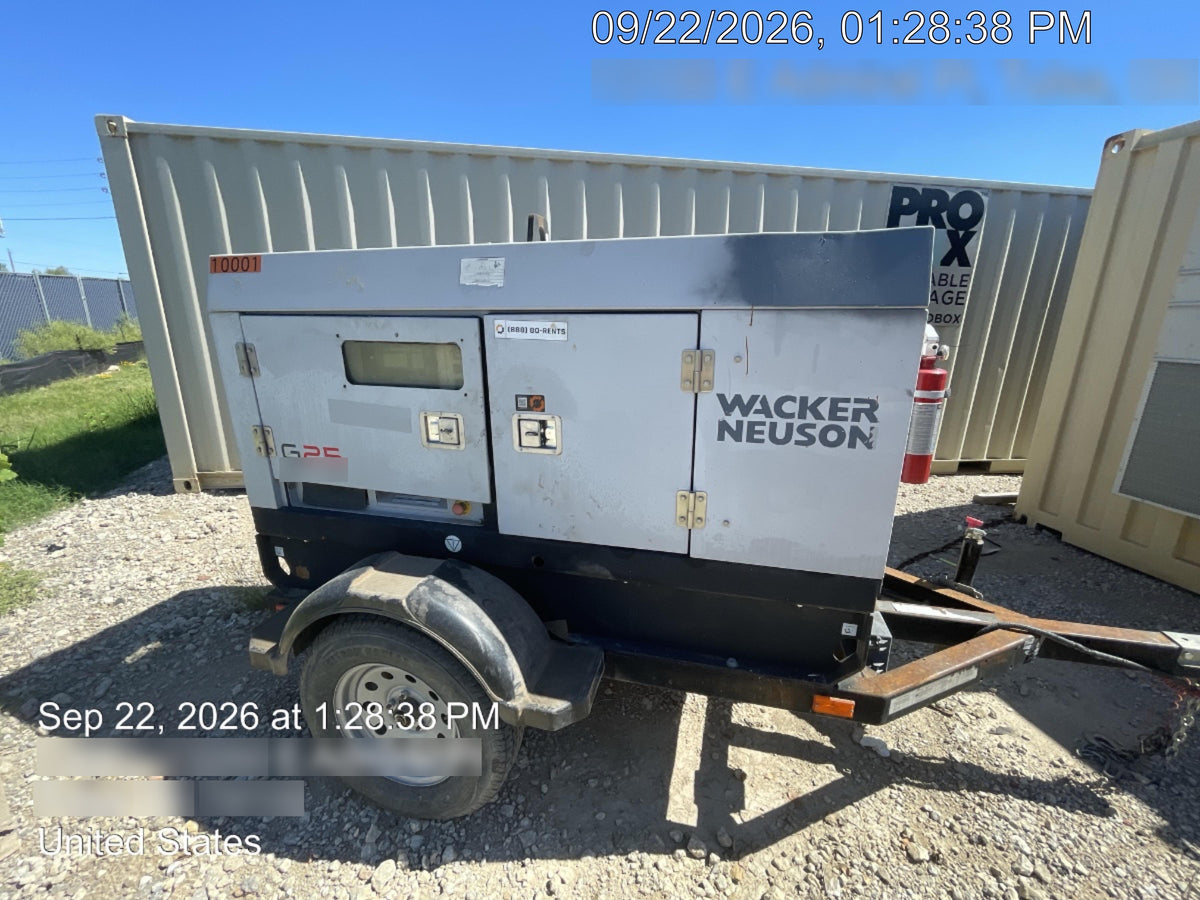 2018 WACKER NEUSON G25