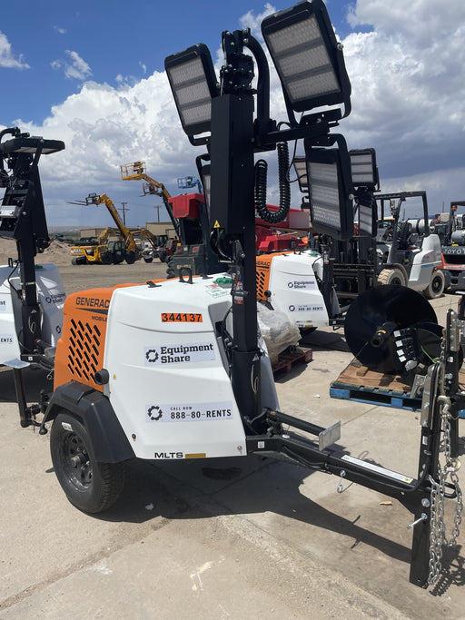 2023 Generac MLT2 Diesel, Flex Switch 120V Input, Powerzone Controller, (4) 320W LED Lights, 4kW Generator, 39.9 Gal Fuel Tank, 2" Ball, T3