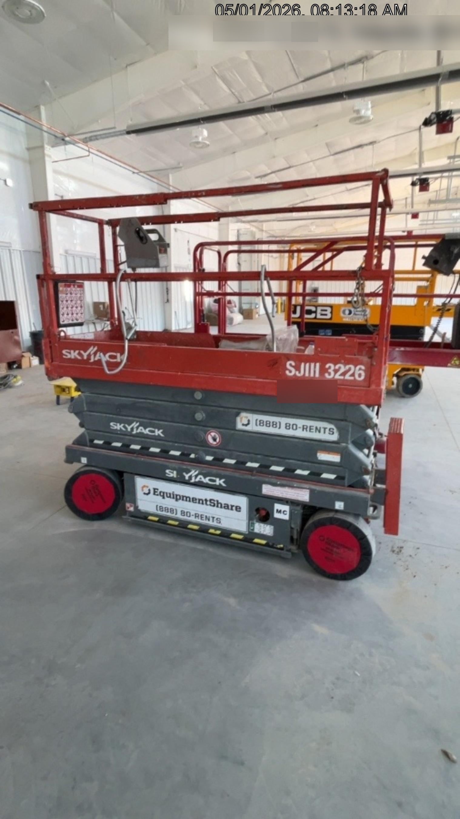 2019 Skyjack SJIII-3226 Standard Options