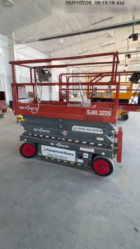 2019 Skyjack SJIII-3226 Standard Options