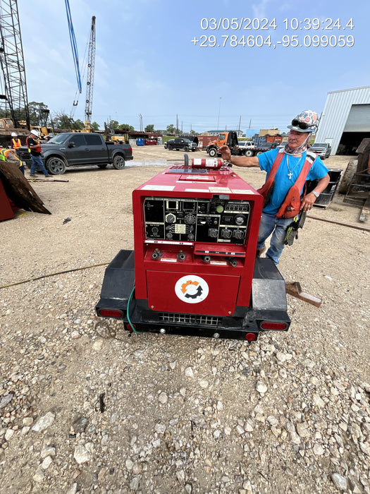 2022 Shindaiwa DGW400MDL Kubota D902 Engine, 23 HP, Dual Op Welder, Wire, Arc, Droop Stick, Tig, and CC Stick Functionality, Simulphase, 3 Phase and 1 Phase Gen Output, Single Axle NB Trlr, Slr Trckl Chrg 12V 12W, Fire Ext