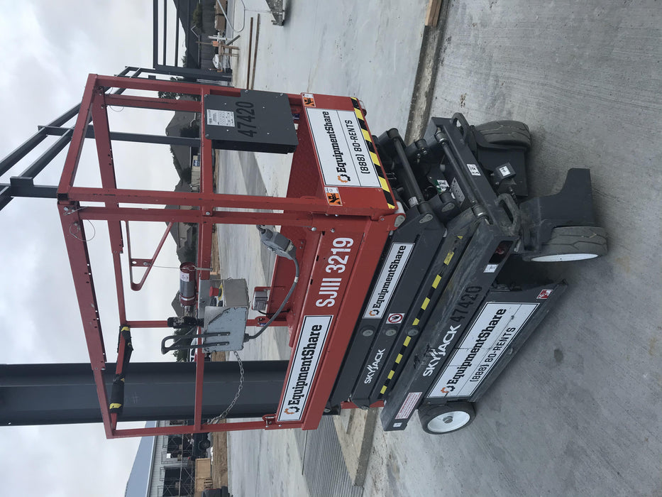 2019 Skyjack SJIII-3219 Standard Options, Trojan Batteries