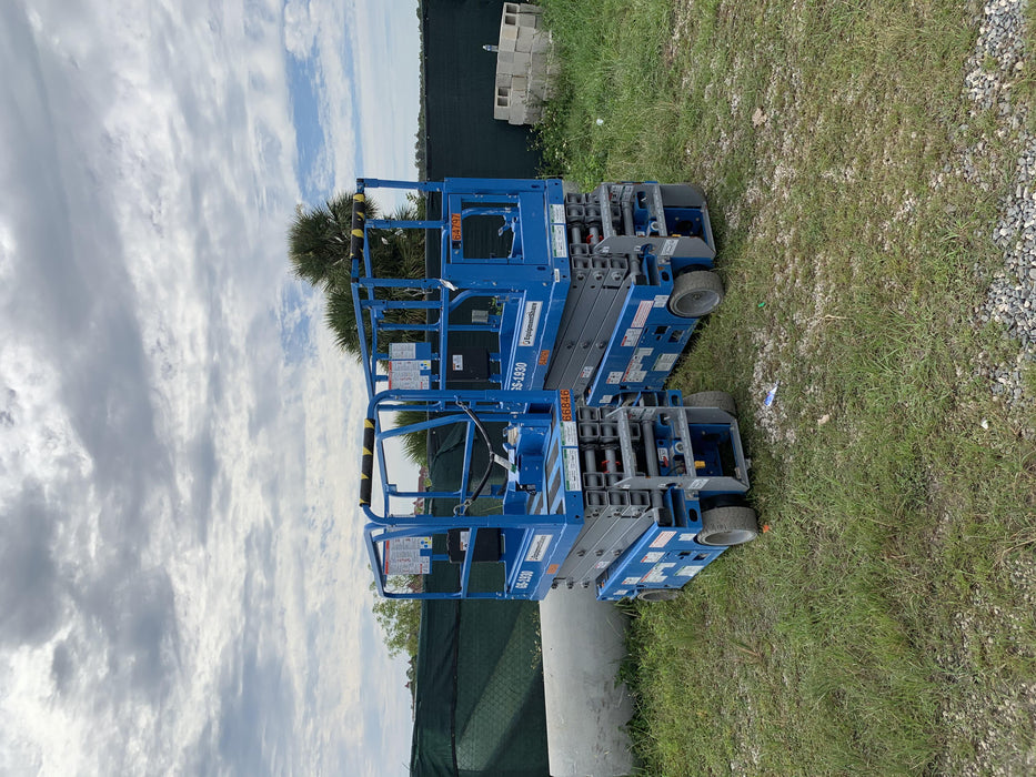 2020 Genie GS-1930 Solid Non Marking Tires, Beacon, Folding rails with half height swing gate