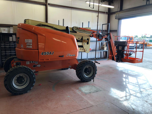 2019 JLG 450AJ Deutz Diesel Engine, Hi Flotation Tires, Welder-Ready Package, Rotating Beacon