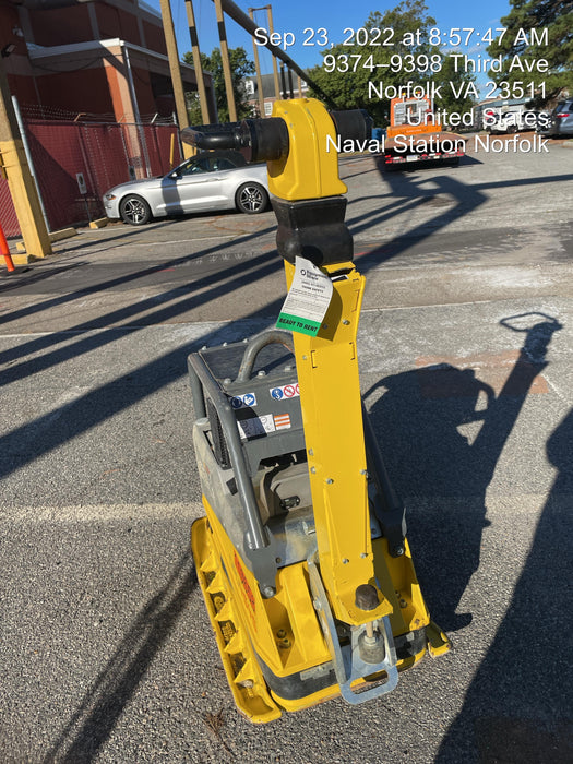 2020 Wacker Neuson DPU4545HEH Walk Behind Reversible Plate Compactor, Diesel
