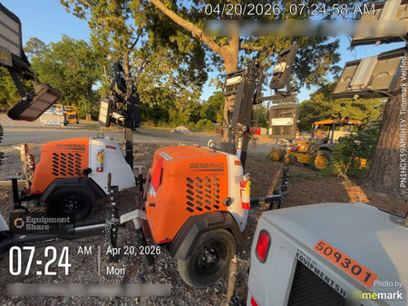 2024 Generac MLT6SKDS-STD4 ELEC WINCH Diesel, Electric Winch Mast, Powerzone Controller, (4) 320W LED Lights, 4kW Generator, 39.9 Gal Fuel Tank, 2" pintle, T3