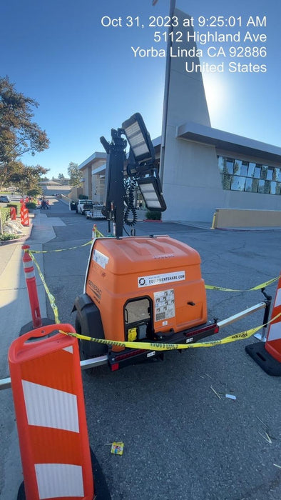 2023 Generac MLT2 Diesel, Flex Switch 120V Input, Powerzone Controller, (4) 320W LED Lights, 4kW Generator, 39.9 Gal Fuel Tank, 2" Ball, T3